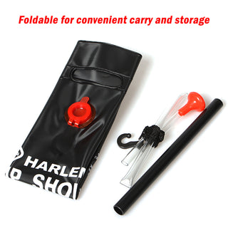 Sac de douche chauffant solaire portable