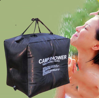 Sac de douche chauffant solaire portable