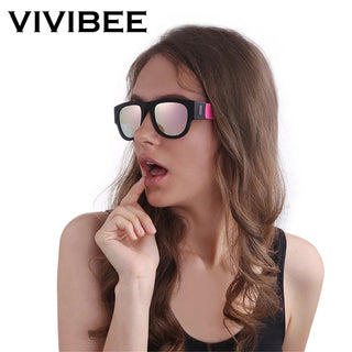 VIVIBEE Lunettes de soleil polarisées pliantes