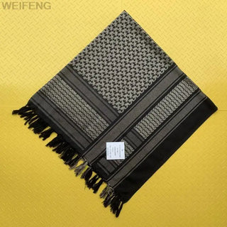 Écharpe tactique arabe keffieh shemagh en coton