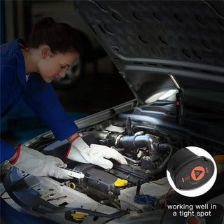 Lampe de poche LED COB magnétique