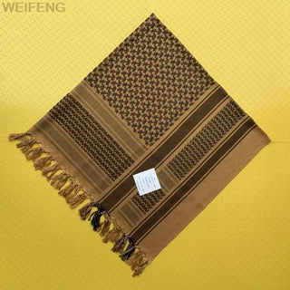 Écharpe tactique arabe keffieh shemagh en coton
