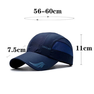 Casquette en maille anti-transpirante