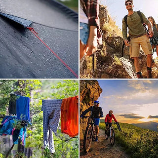 Corde paracorde réfléchissante 4 mm 550