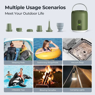 HENGDUAN Pompe à Air Ultralégère Portable