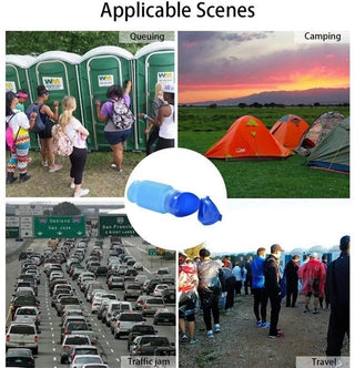 750ML Mini Toilette portable / sac urinoir