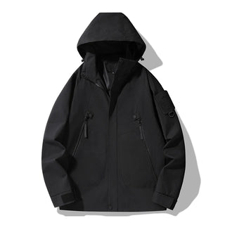 JNLN Veste imperméable unisexe coupe-vent