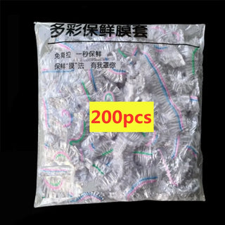 Lot de sachets eco alimentaires jetables colorés