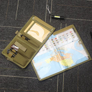 Étui tactique / carnet de cartes