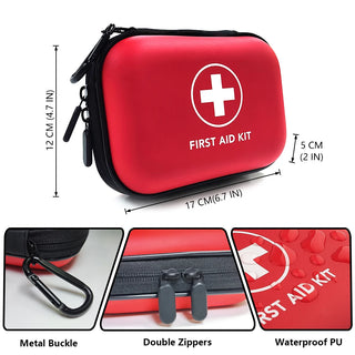 Trousse de premiers soins médicaux d'urgence Portable,91 pièces