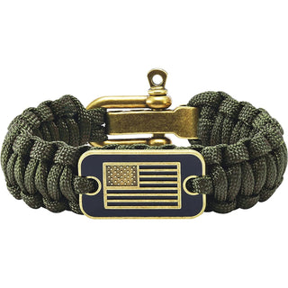 Bracelet de survie tactique avec boucle réglable en alliage