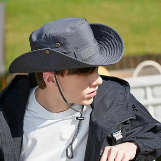 Chapeau anti-UV en maille respirante