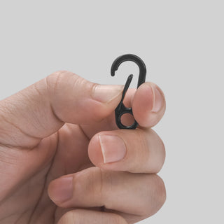 5/10/20 pièces Mousqueton Boucle Porte-clés