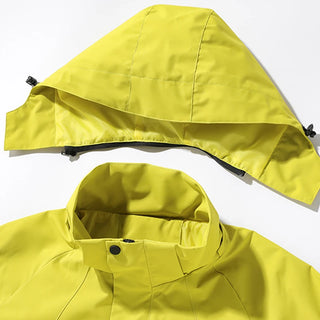 JNLN Veste imperméable unisexe coupe-vent