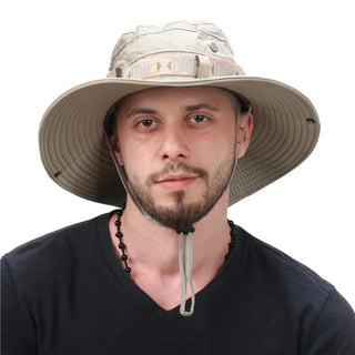 CAMOLAND - Chapeau d'été Protection UV Panama