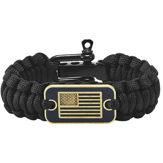 Bracelet de survie tactique avec boucle réglable en alliage