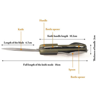 Vaisselle multifonctionnelle en inox