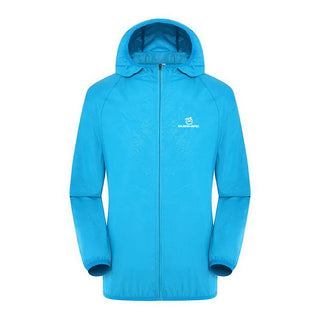 queshark veste de randonnée refléchissante anti-UV