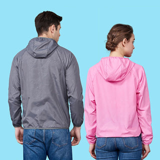 LNGXO Veste unisexe imperméable, séchage rapide