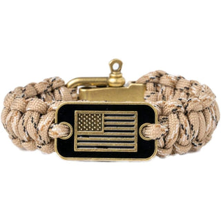 Bracelet de survie tactique avec boucle réglable en alliage