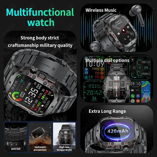 LIGE Smartwatch intelligente étanche