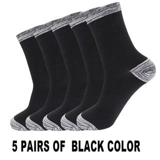Lot de 5 paires de chaussettes d'hiver