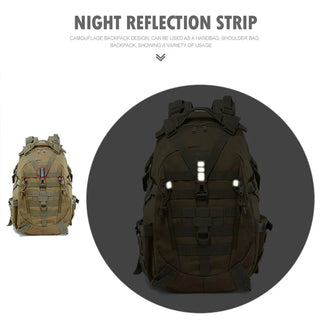 Sac à dos trek 40 L refléchissant
