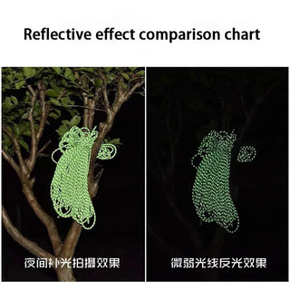 Corde paracorde réfléchissante 4 mm 550