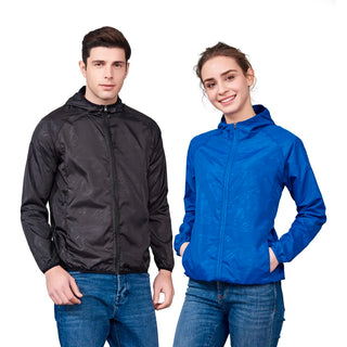 JNLN – veste imperméable unisexe coupe-vent