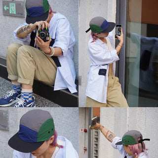 Casquette plate imperméable