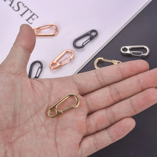 5/10/20 pièces Mousqueton Boucle Porte-clés