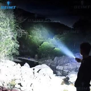 Lampe de poche LED rechargeable étanche