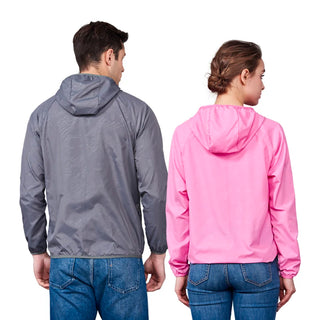 JNLN – veste imperméable unisexe coupe-vent